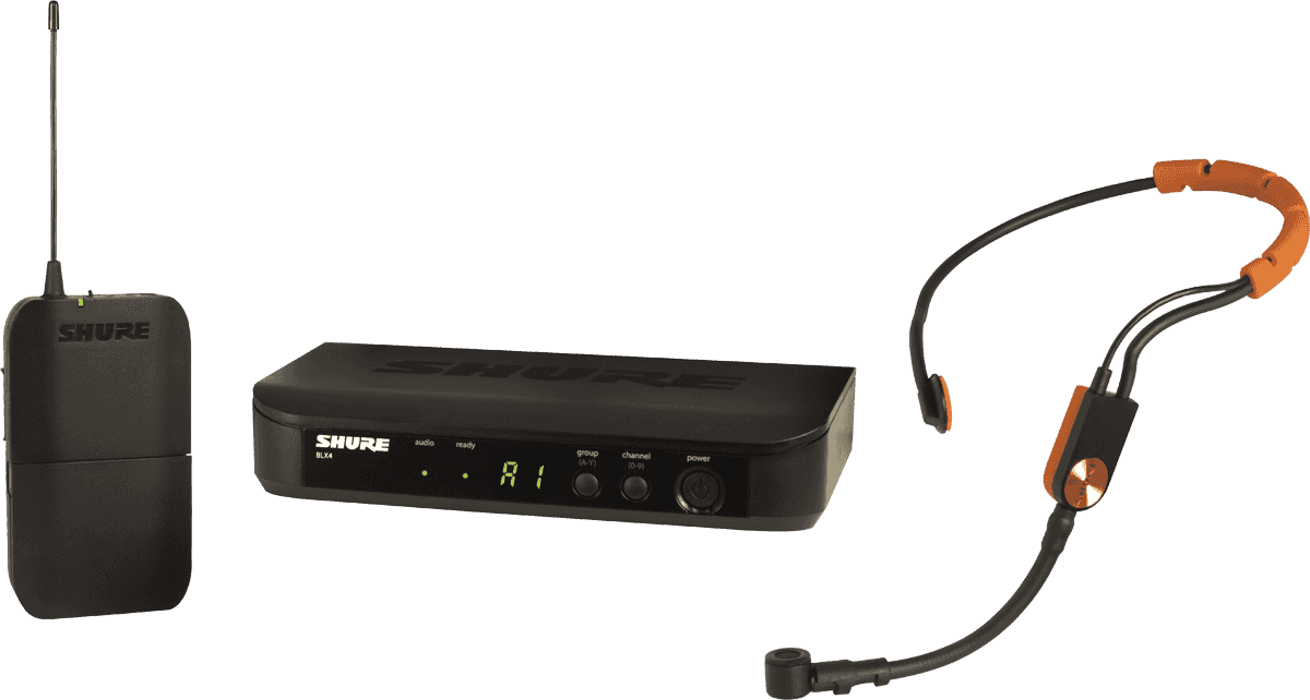 Shure Sistema HF Simples Headset Fitness