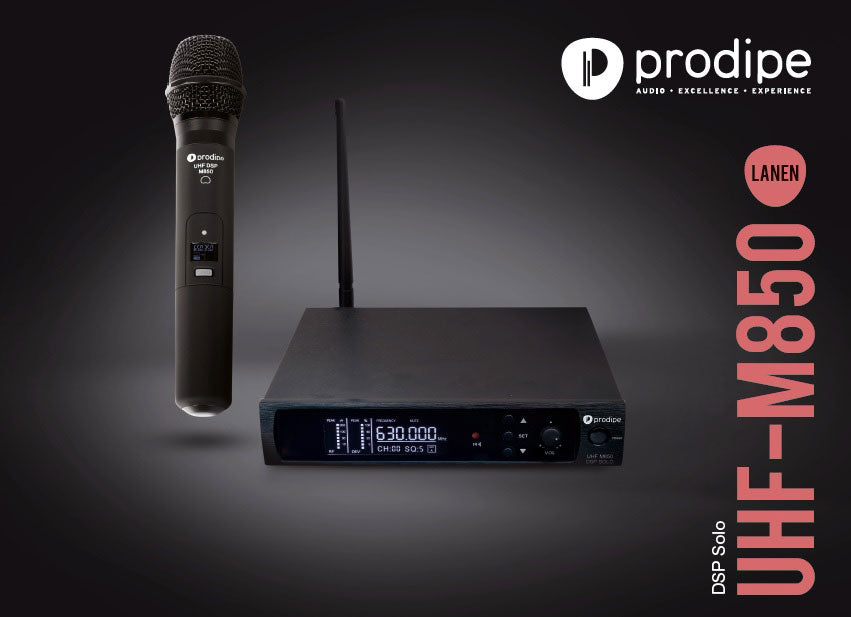 Prodipe UHF M850 DSP Solo Lanen