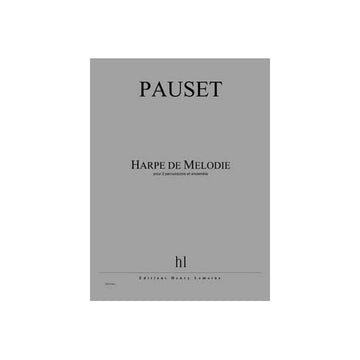 Pauset - Harpe De Mélodie - 2 Percussões e Ensemble