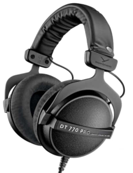 DT-770 Pro Preto 250 Ohms