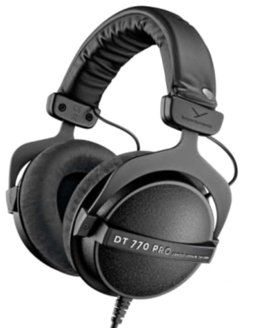 DT-770 Pro Black 250 Ohms
