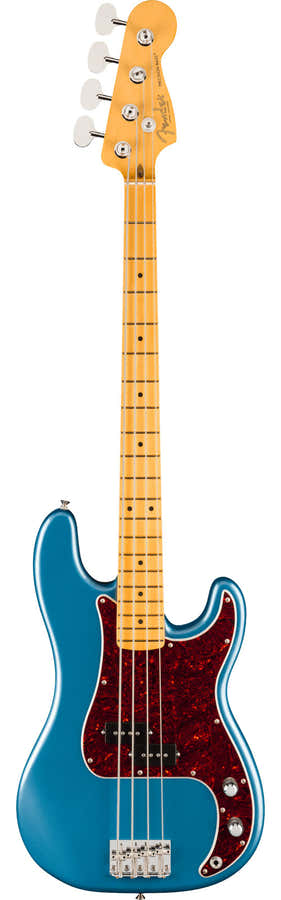 American Professional Classic Precision Bass MN Azul Lake Placid desbotado