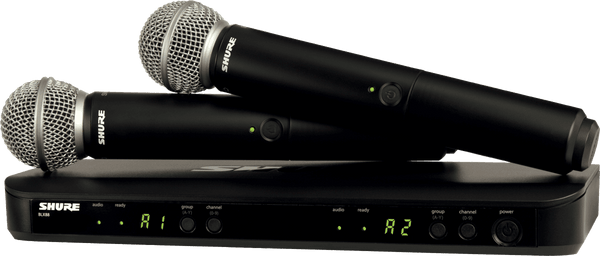 BLX DUAL RECEIVER & MICROPHONE SM58 - K3E