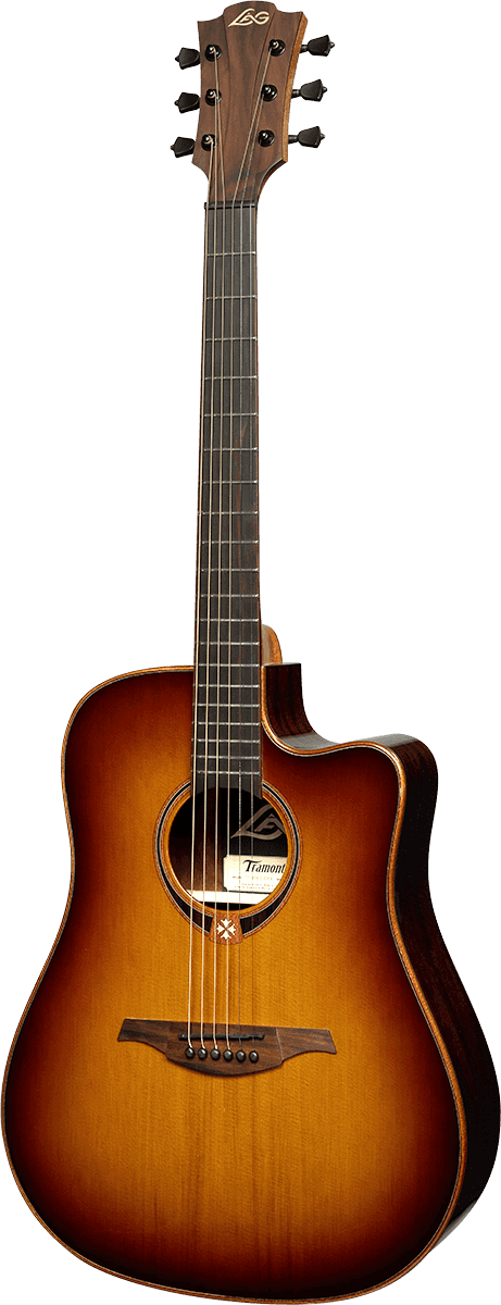 Tramontane T118DCE-BRS Dreadnought Cutaway Electro Sombra Castanha