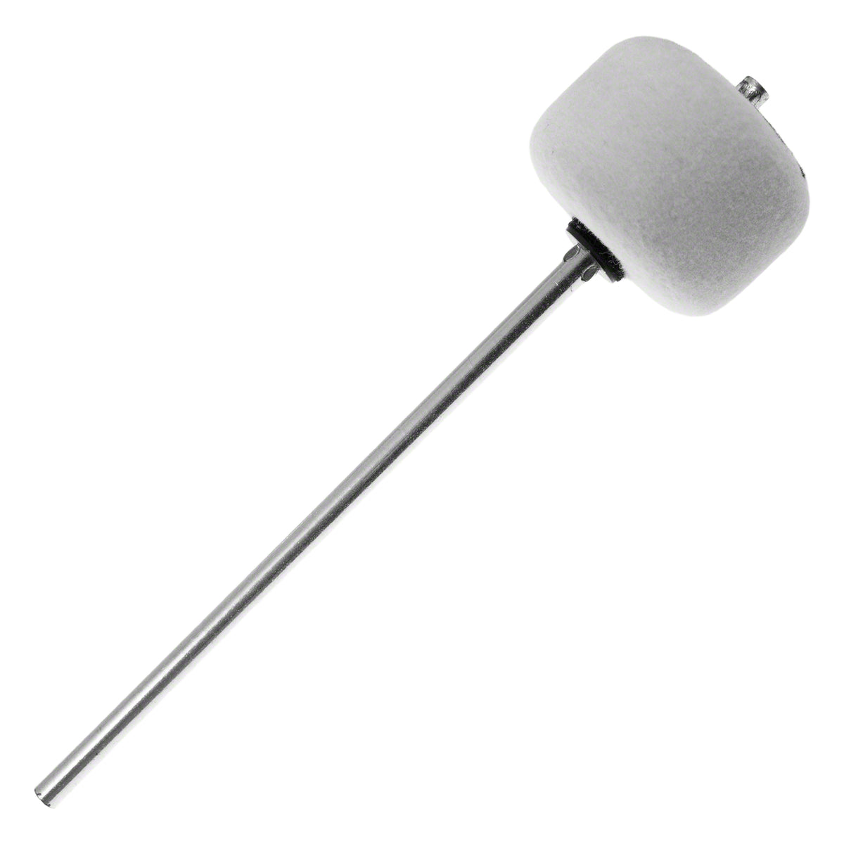 Danmar 306 - Batedor de Pedal GC - Feltro Branco - Haste Cromada