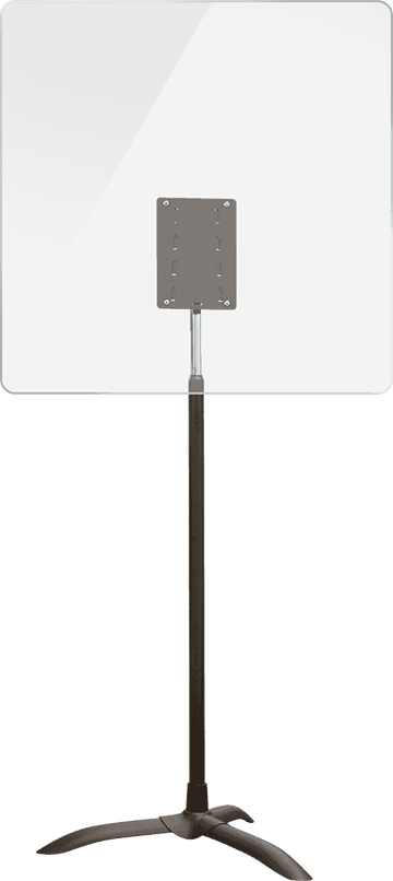 TRANSPARENT SHIELD WITHOUT RIM