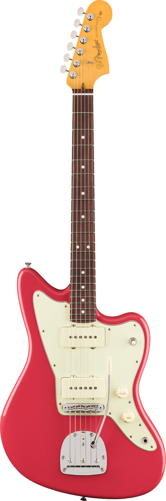 American Professional Classic Jazzmaster RW Dakota Red desbotado