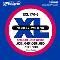 EXL170-6 Enroladas a níquel escala longa ligeiras 6C 32-130