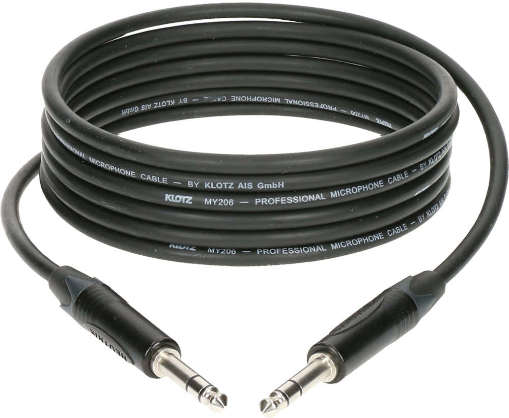 B4PP1 B-4 PRO AUDIO LEADS BLACK 15M