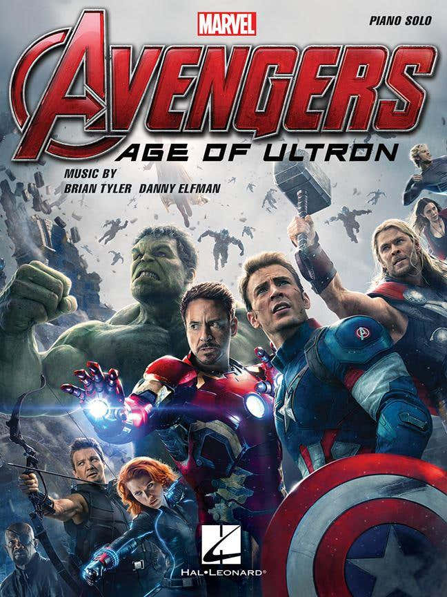 DANNY ELFMAN / BRIAN TYLER - THE AVENGERS AGE OF ULTRON - PIANO SOLO
