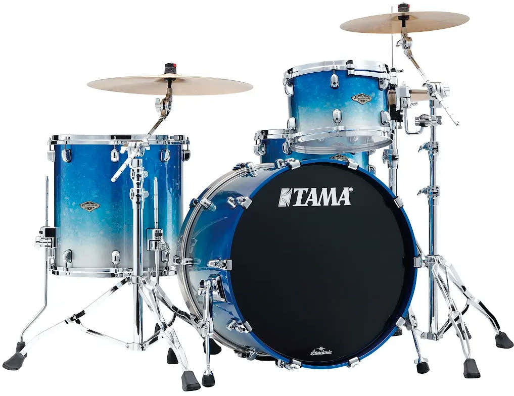 STARCLASSIC WALNUT/BIRCH ROCK 22 MOLTEN BLUE ICE FADE