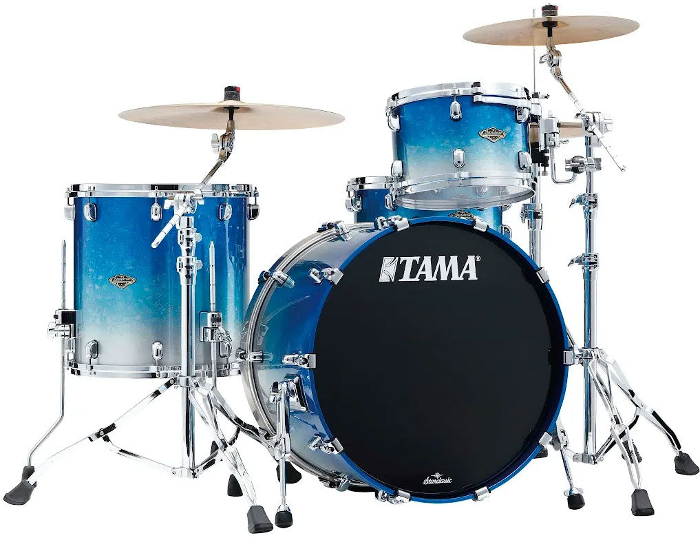 STARCLASSIC WALNUT/BIRCH ROCK 22 MOLTEN BLUE ICE FADE