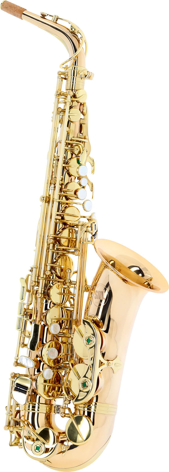 Vendôme Saxofone Alto Mib Envernizado E Latão Rosa VA-8