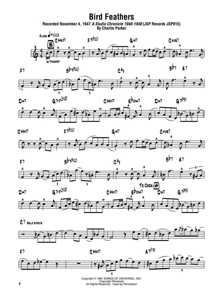 PARKER CHARLIE - OMNIBOOK VOL.2 EN SIB