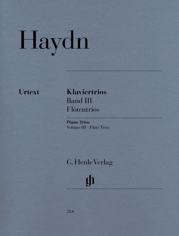 Haydn J. - Piano Trios Volume Iii (For Piano Flute (Or Violin) And Violoncello)