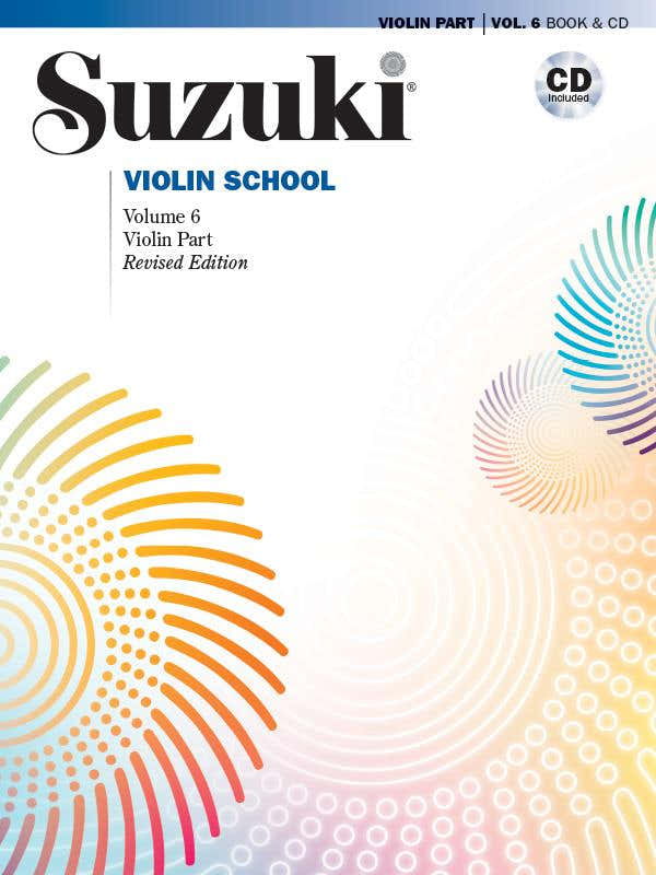 Suzuki Violin School Vol.6 + CD