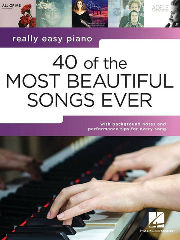 Piano muito fácil: 40 das canções mais bonitas de sempre
