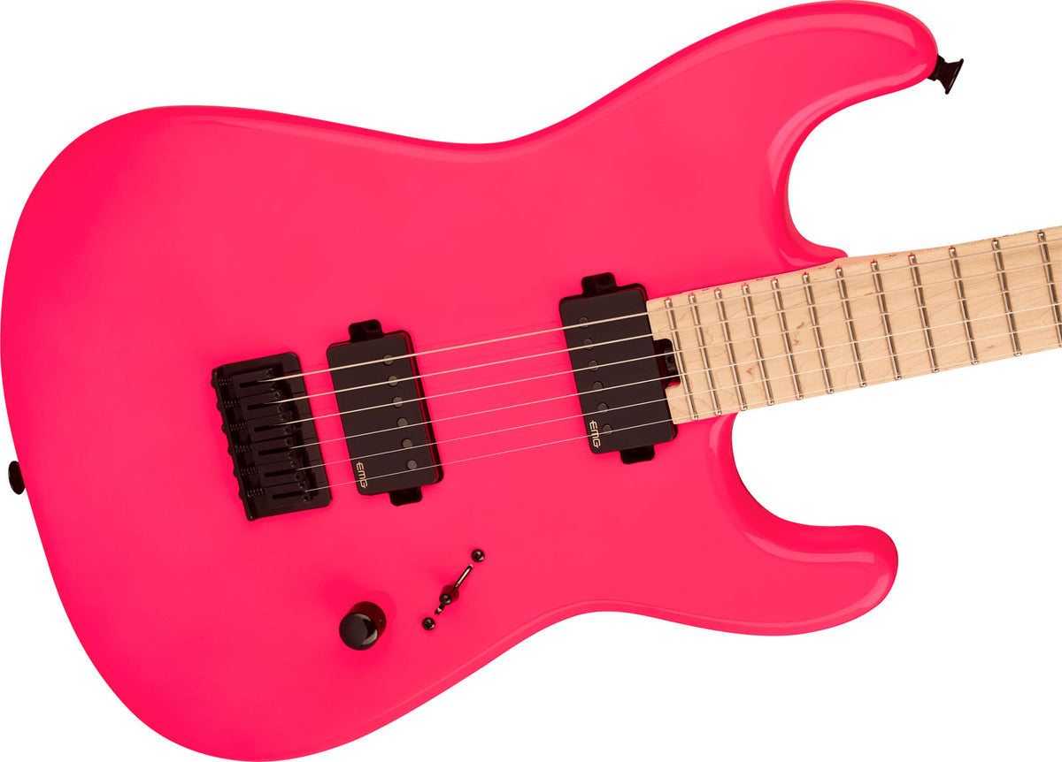 LTD Sean Long Assinatura Pro-Mod San Dimas Style 1 HH HT M MN Rosa néon