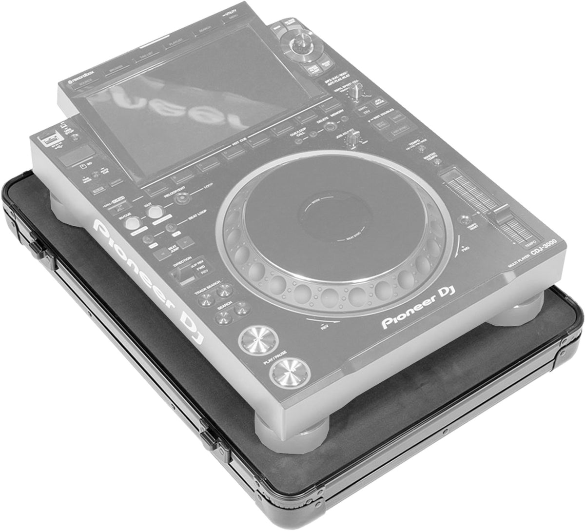 Estojo 12'' CDJ / DJM Trolley W Preto