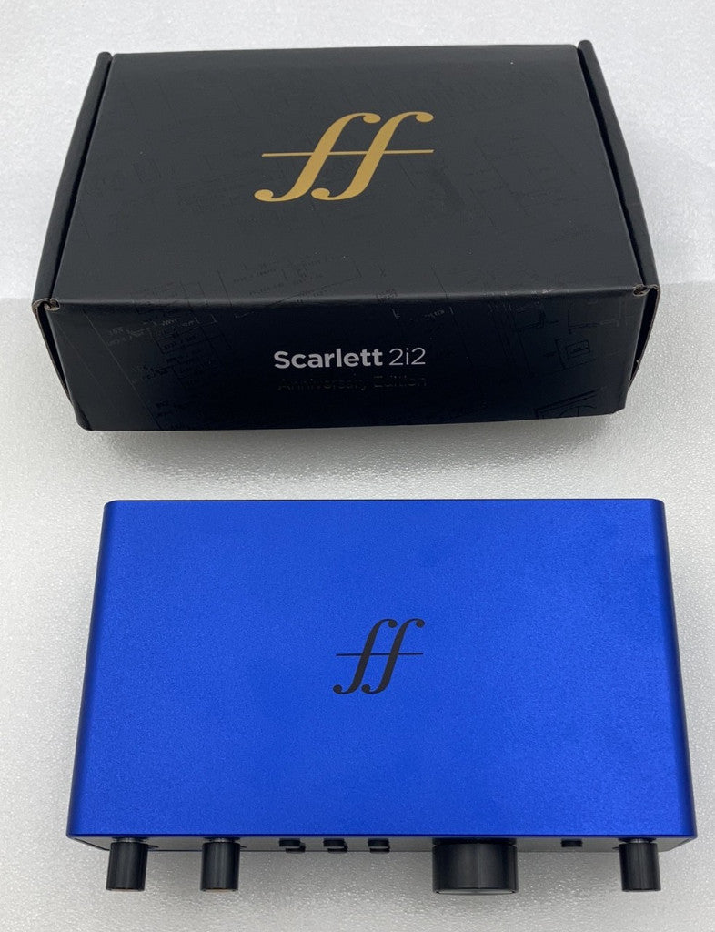 Scarlett 2i2 4th Gen Anniversary Edition - B Stock