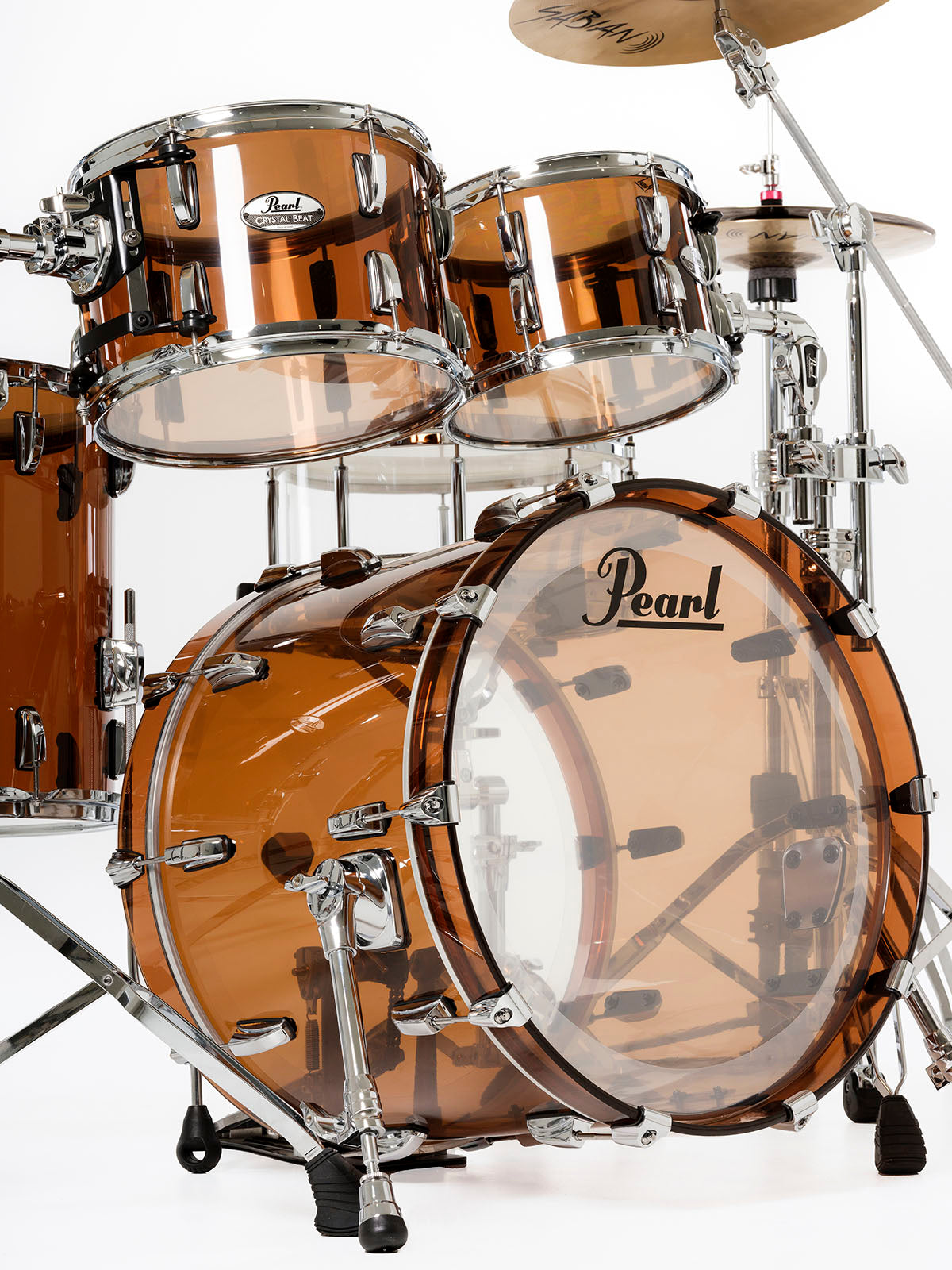 Crystal Beat Rock 22" 4 Cascos - Liquid Smoke