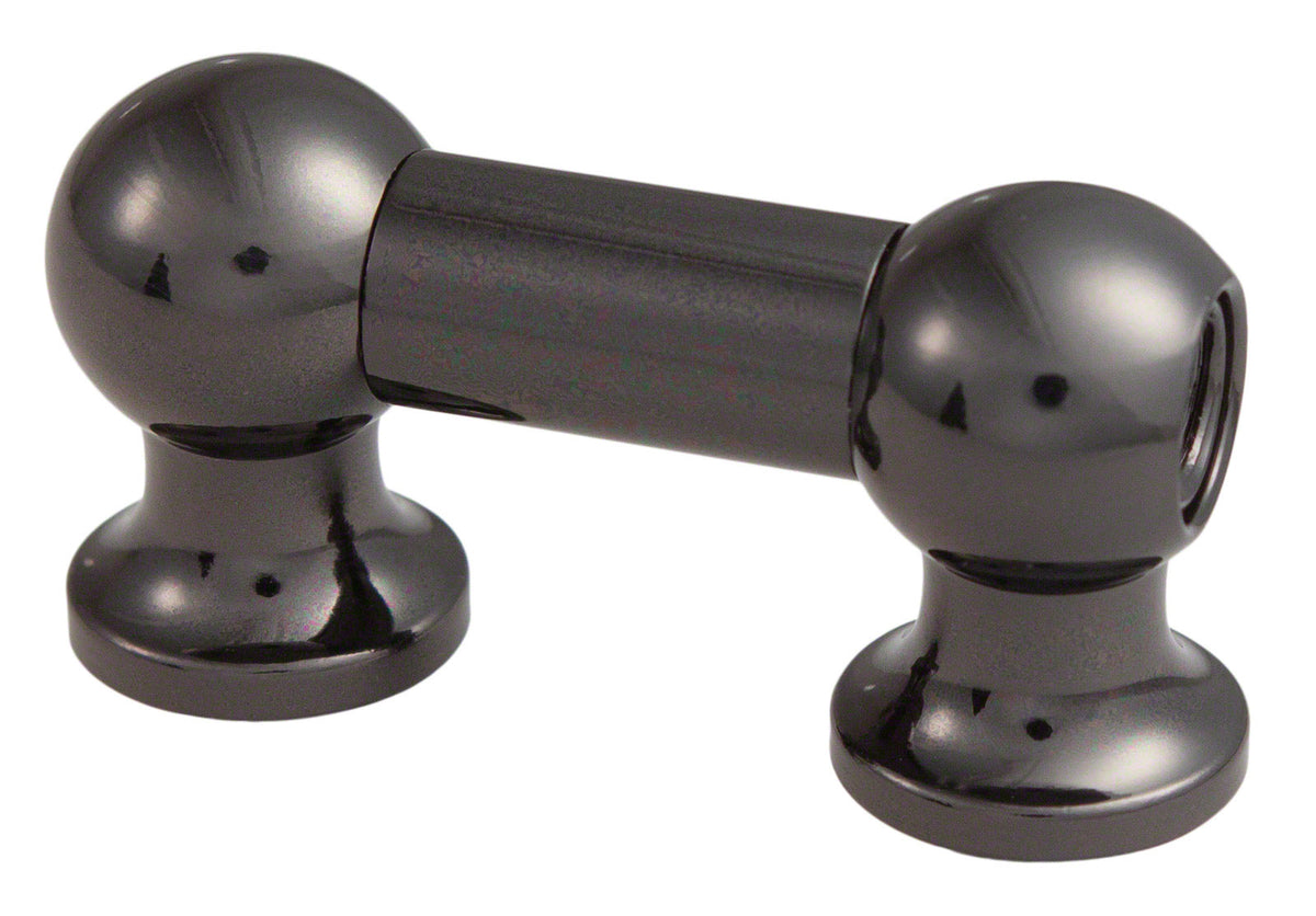 TL12S25-BK - TUBE LUG BLACK - 25MM - SINGLE ENDED (X1)