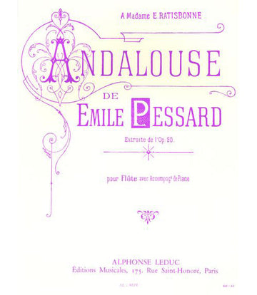 Pessard E. - Andaluza Op.20 - Flauta e Piano