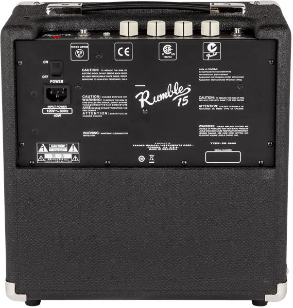 Rumble 15 (V3) Preto/Prateado