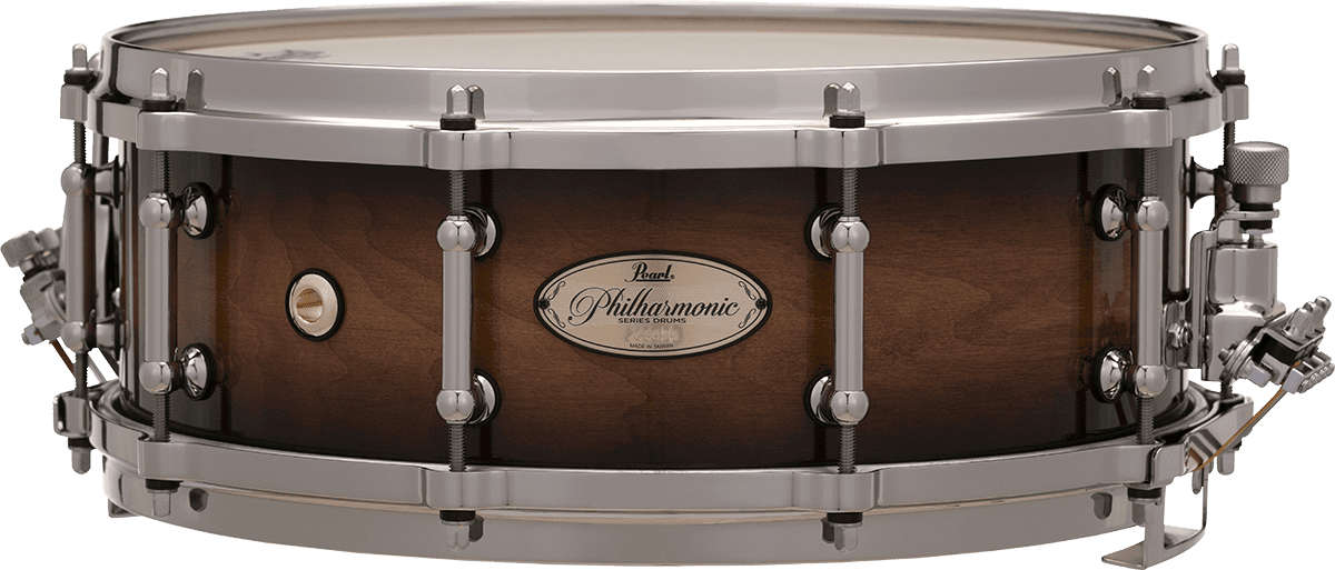 Philharmonic Maple 14X5 Brilhante Castanho Madeira de Celeiro