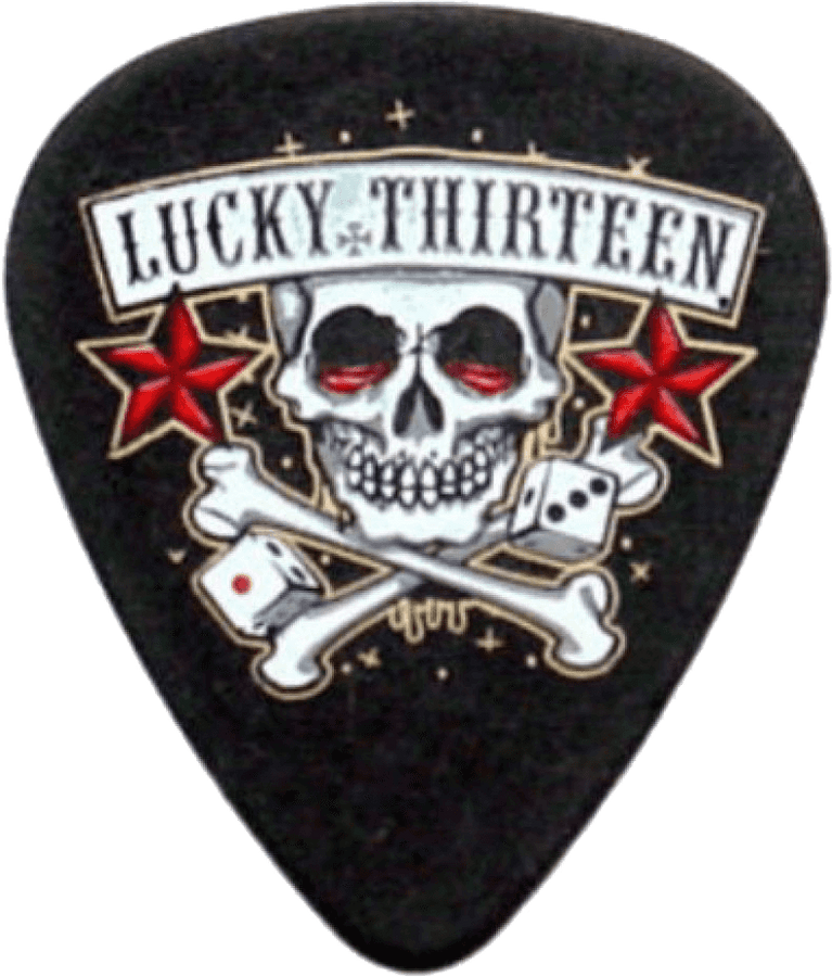 36 x 0,73mm Lucky 13 Série II Preto #11 Skull Dice