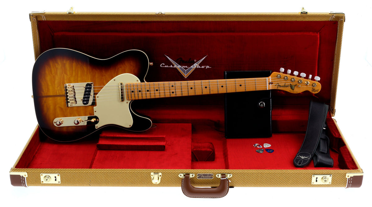Telecaster Merle Haggard NOS Sunburst de 2 cores Signature Artist 2025