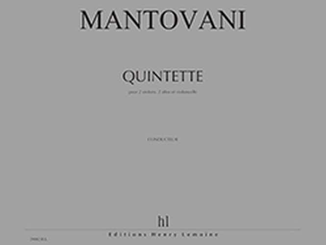Movani - Quintette - 2 Violons 2 Altos Et Violoncelle