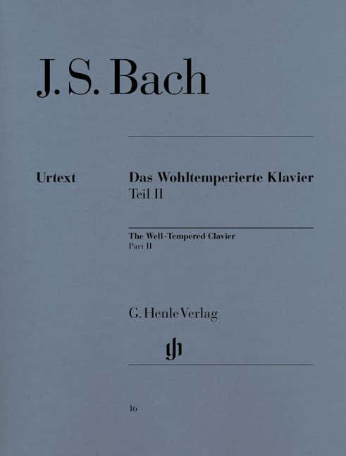 Bach J.S. - Le Clavier Bien Tempere Vol.2