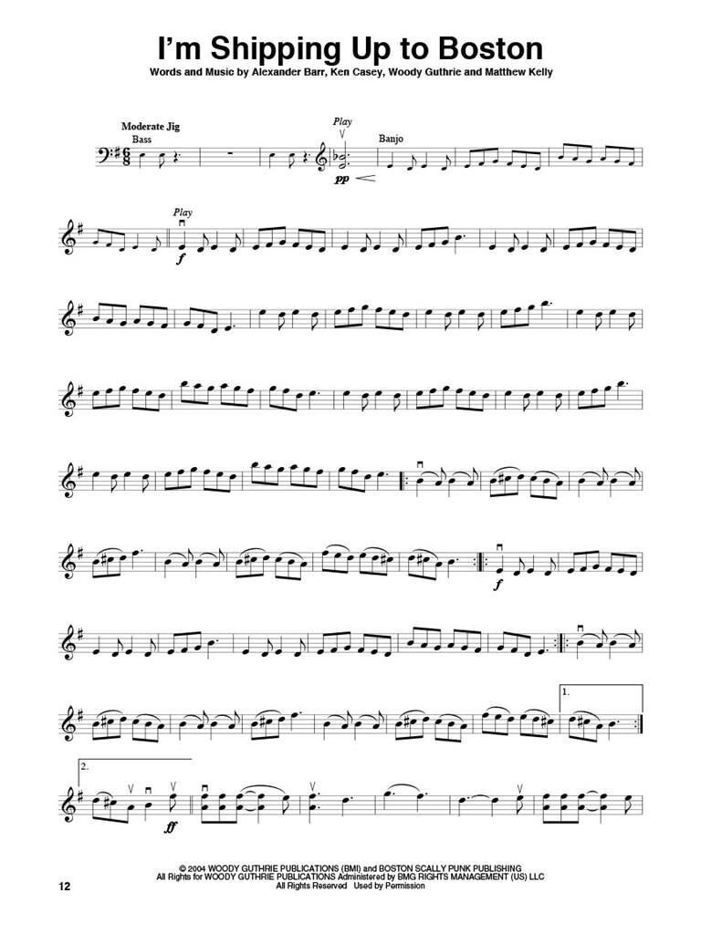 Violin Play Along Volume 52 - Celtic Rock