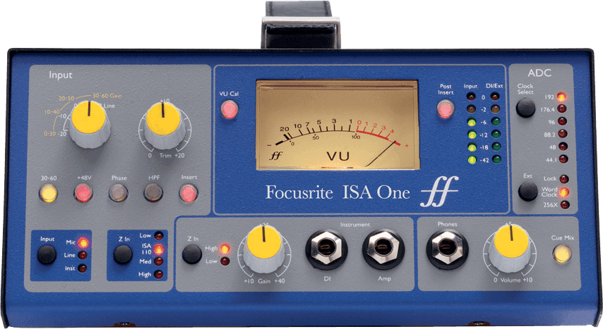 Pré-amplificadores de estúdio Focusrite