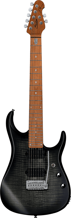 JP15 7 Tampo em ácer flamejado Trans Black Satin
