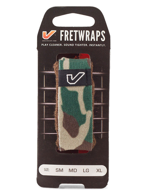 FretWraps Camo Green - Large