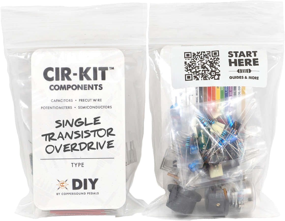 Cir-Kit saco de componentes Overdrive de transistor único