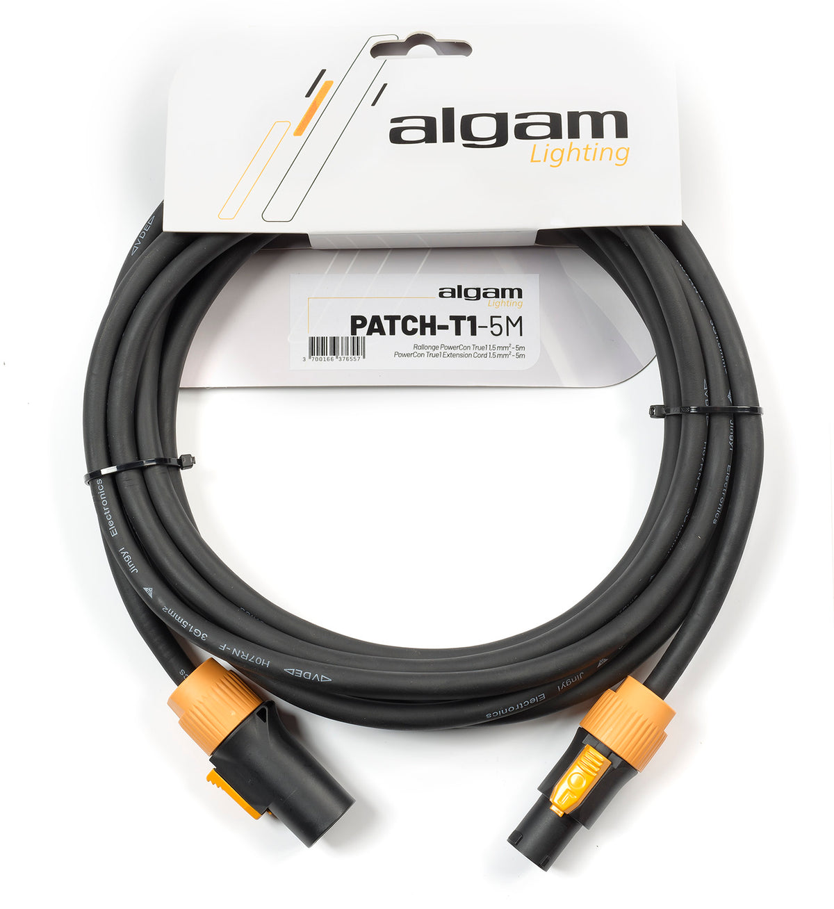 Algam Lighting PowerCon True1 power extension cable - 5M