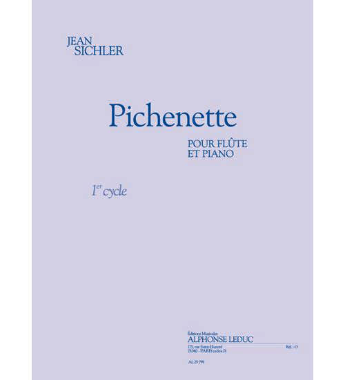 Sichler Jean - Pichenette - Flute & Piano