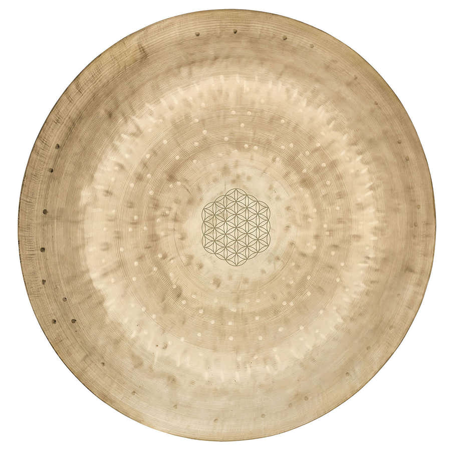 14" Wind Gong Flower of Life
