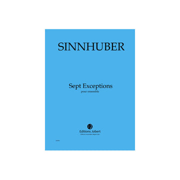 SINNHUBER CLAIRE-MELANIE - EXCEPTIONS (7) - ENSEMBLE