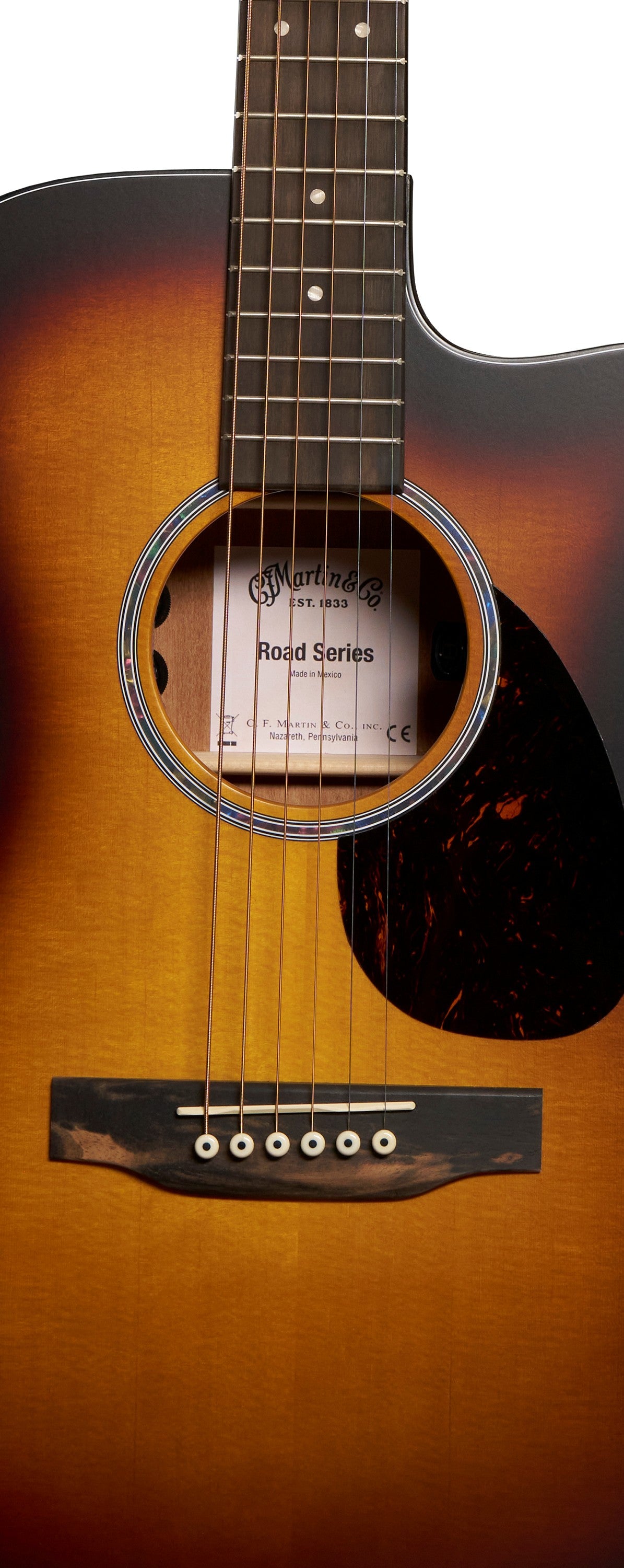 OMC-10E Modern Satin Spruce Burst/Sapele
