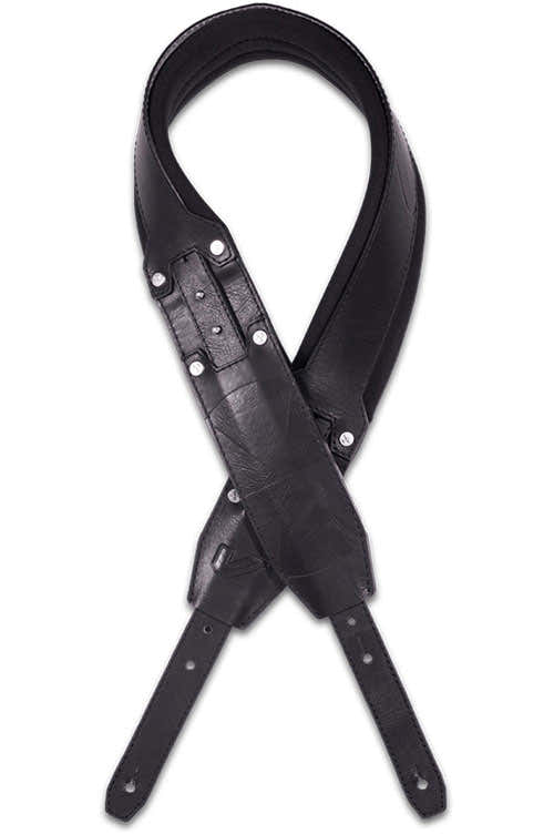 Recoil David Ellefson Signature - Correia 4 cm de neoprene e couro vegan - Preto