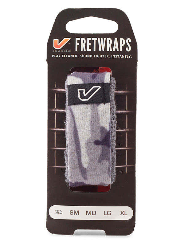 FretWraps Branco camuflado - Extra grande