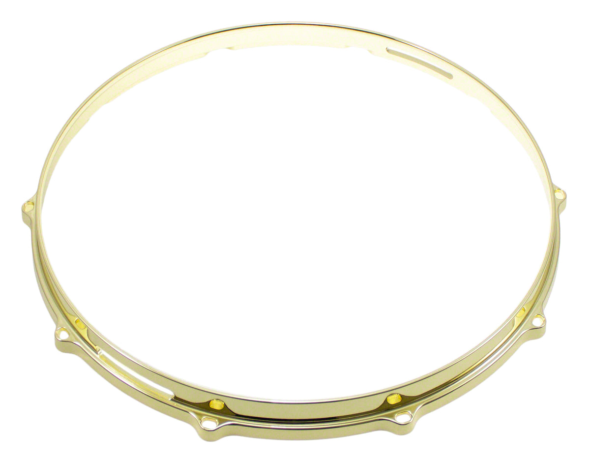 HDC3-14-10SBR - 14" 10 HOLES SNARE SIDE BRASS 3MM DIE CAST DRUM HOOP