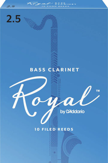 ROYAL BASS CLARINET REEDS 2.5