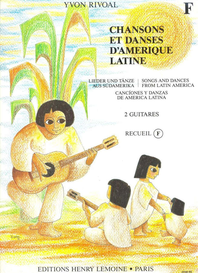 Rivoal - Chansons et Danses D'amerique Latine Vol.f - 2 Guitares
