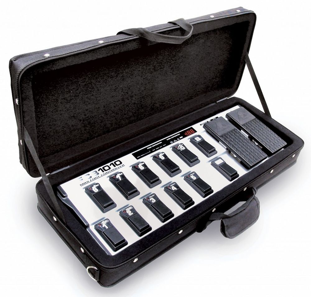 1SKB-SC2709 Estojo flexível para pedaleira MIDI tipo FCB1010, MFC10, FC200, Cyberfoot