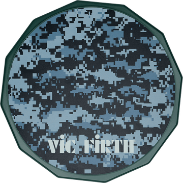 VIC FIRTH DIGITAL CAMO PRACTICE PAD 12" (IN ENGLISH)